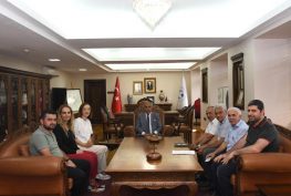 Adıyaman Üniversitesi Rektörü Sayın Mehmet TURGUT’a ziyaret