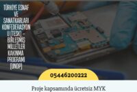 ÜCRETSİZ Cep Telefonu Tamir Bakım ve Onarımcısı (Seviye-4) mesleğinde MYK sınav ve belgelendirmesi